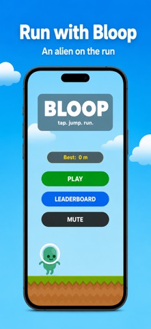 Bloop: Sky Run screenshot 1