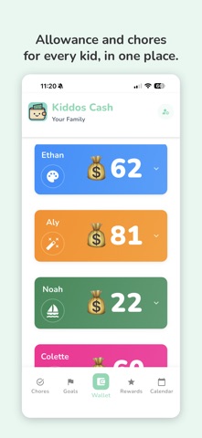 Kiddos Cash: Allowance Tracker Screenshot 1 of 7
