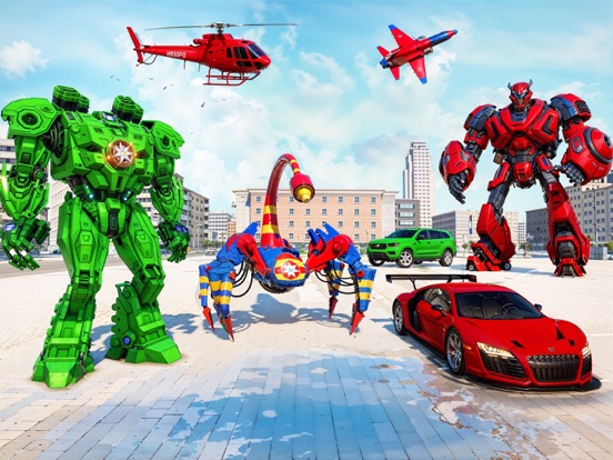 Schorpioen Robot Auto het schi iPad app afbeelding 8