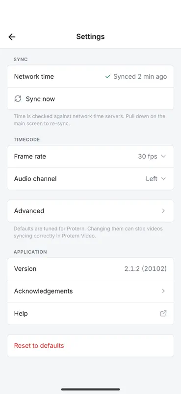 Protern Clock: LTC Generator screenshot 6 of 6