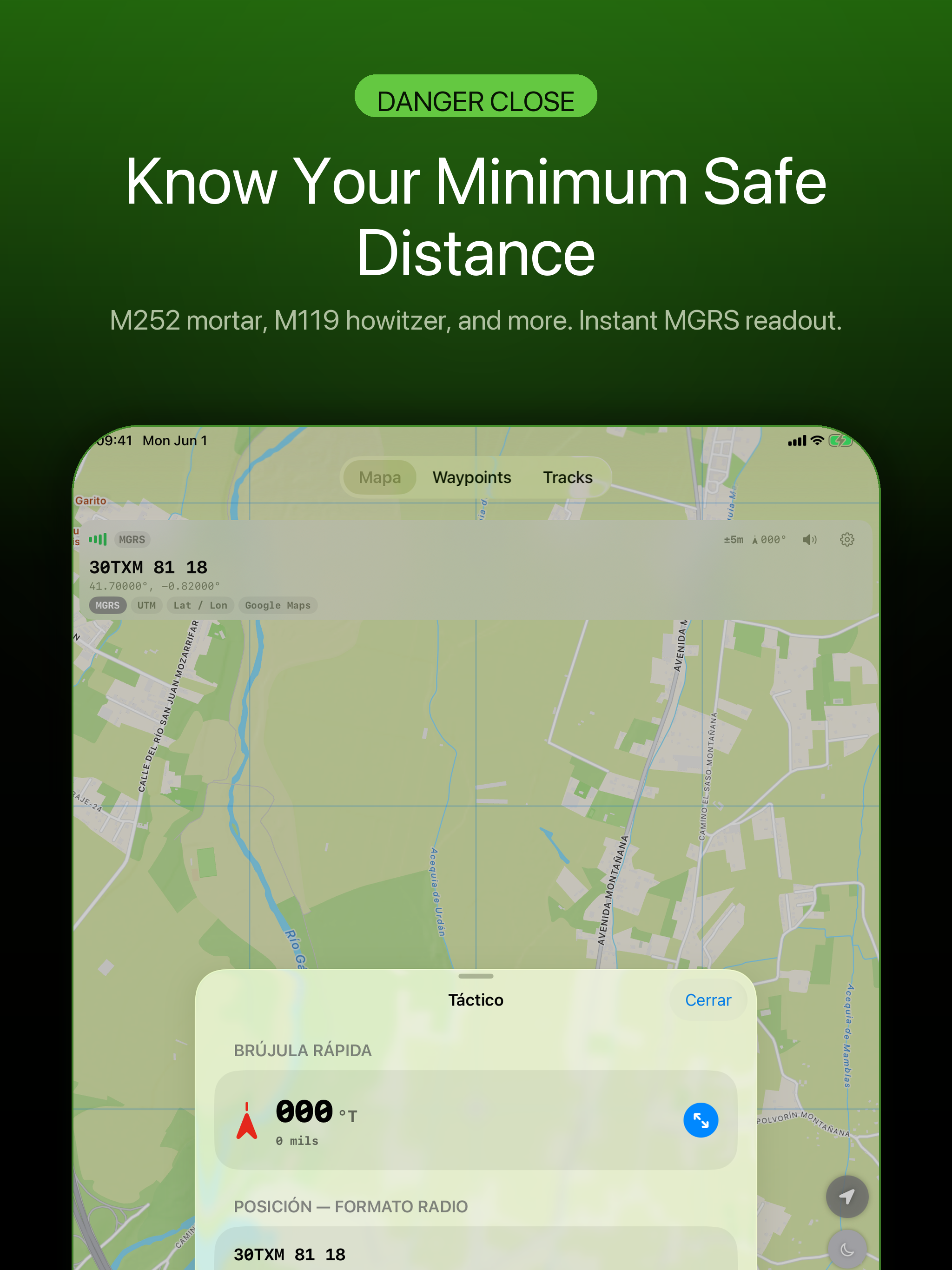 FieldGrid: Military GPS & MGRS