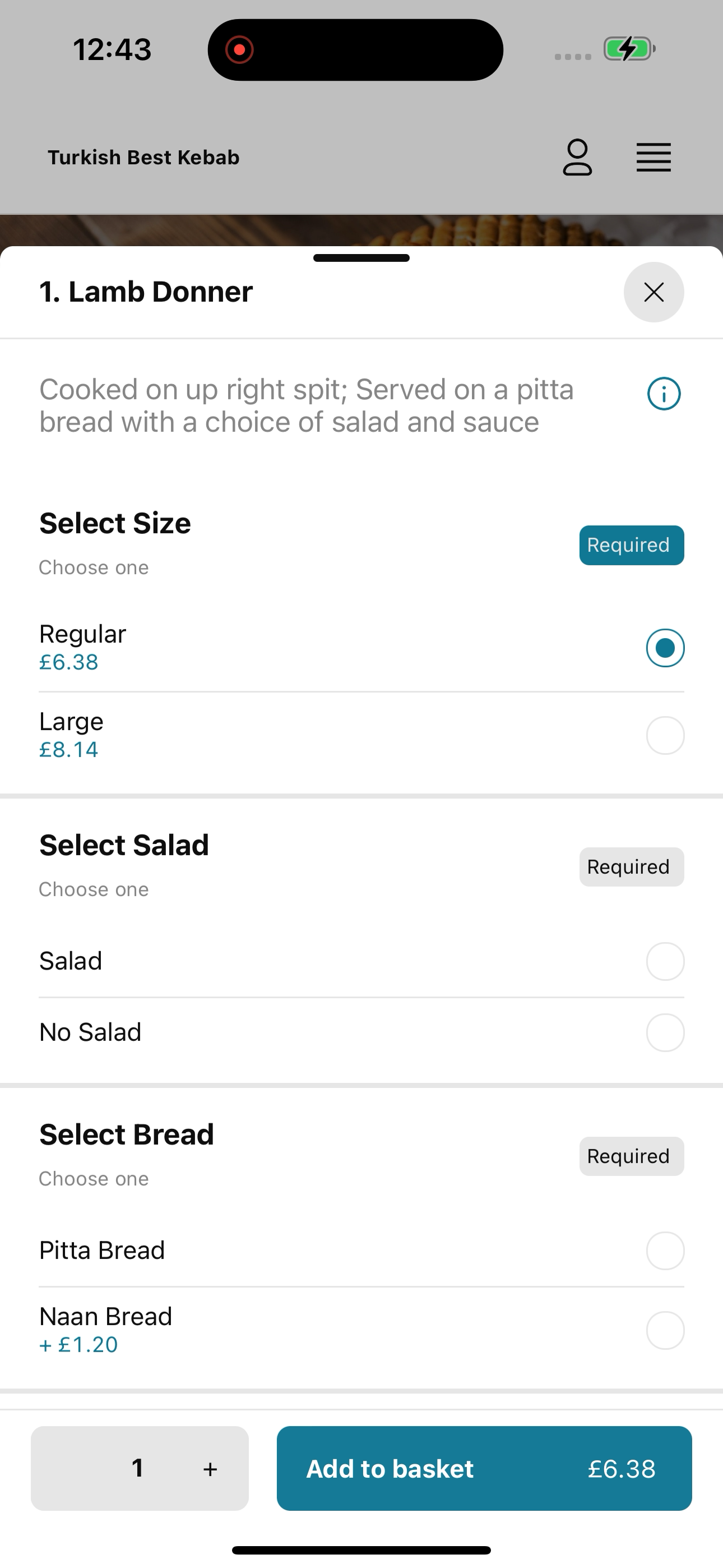 Turkish Best Kebab Burnley screenshot 7