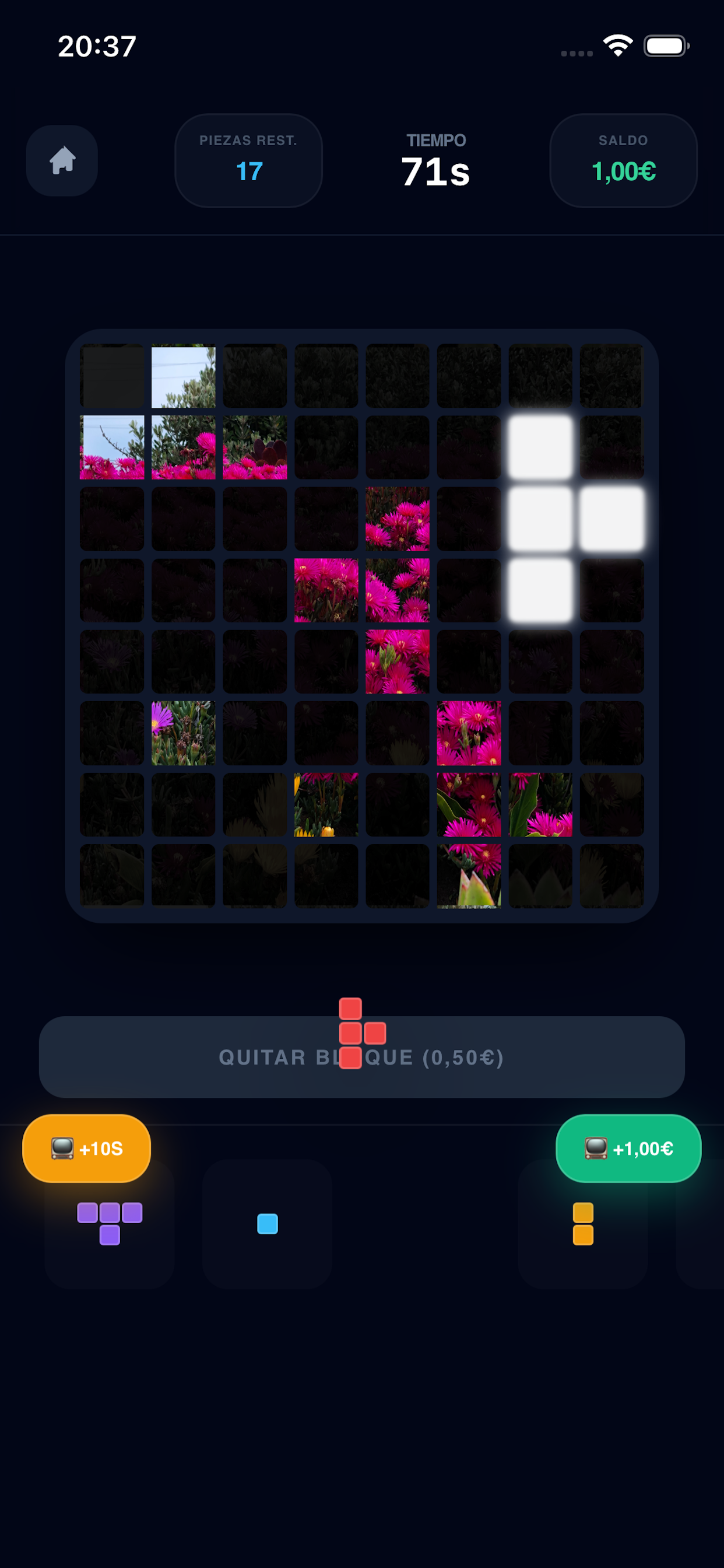 Pixel Blast Puzle con Fotos screenshot 4