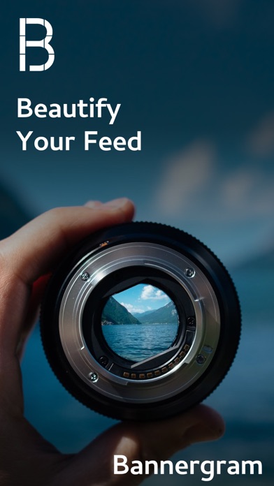 Screenshot #1 pour Bannergram - Feed & Grid Maker