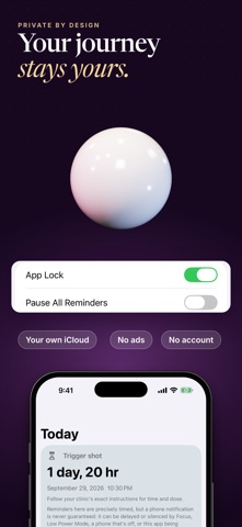 IVFVault: IVF & IUI Tracker Screenshot 7 of 7