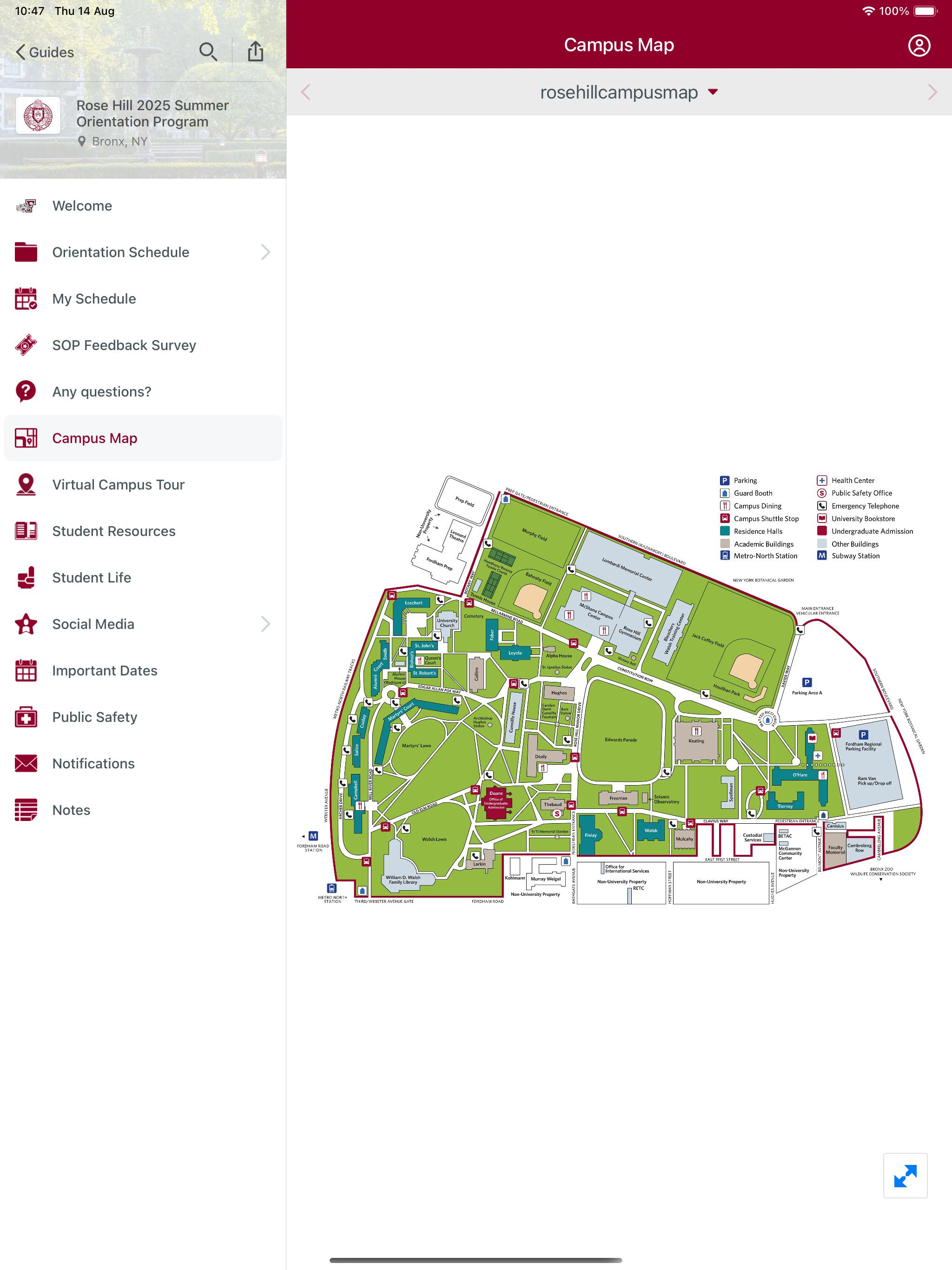 Fordham Orientation