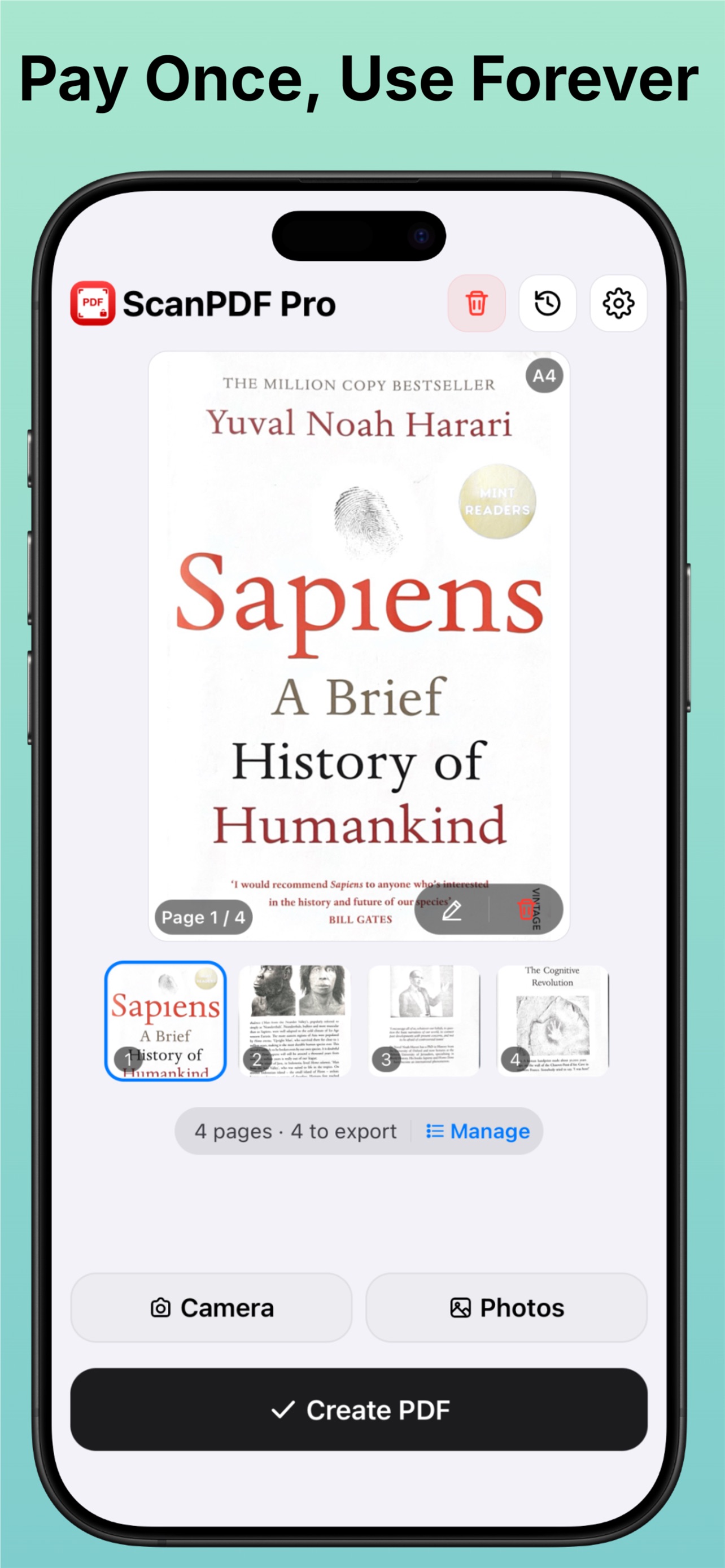 Screenshot 2 of ScanPDF Pro - 100% Offline