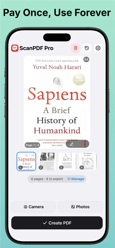 ScanPDF Pro - 100% Offline screenshot 2 of 4
