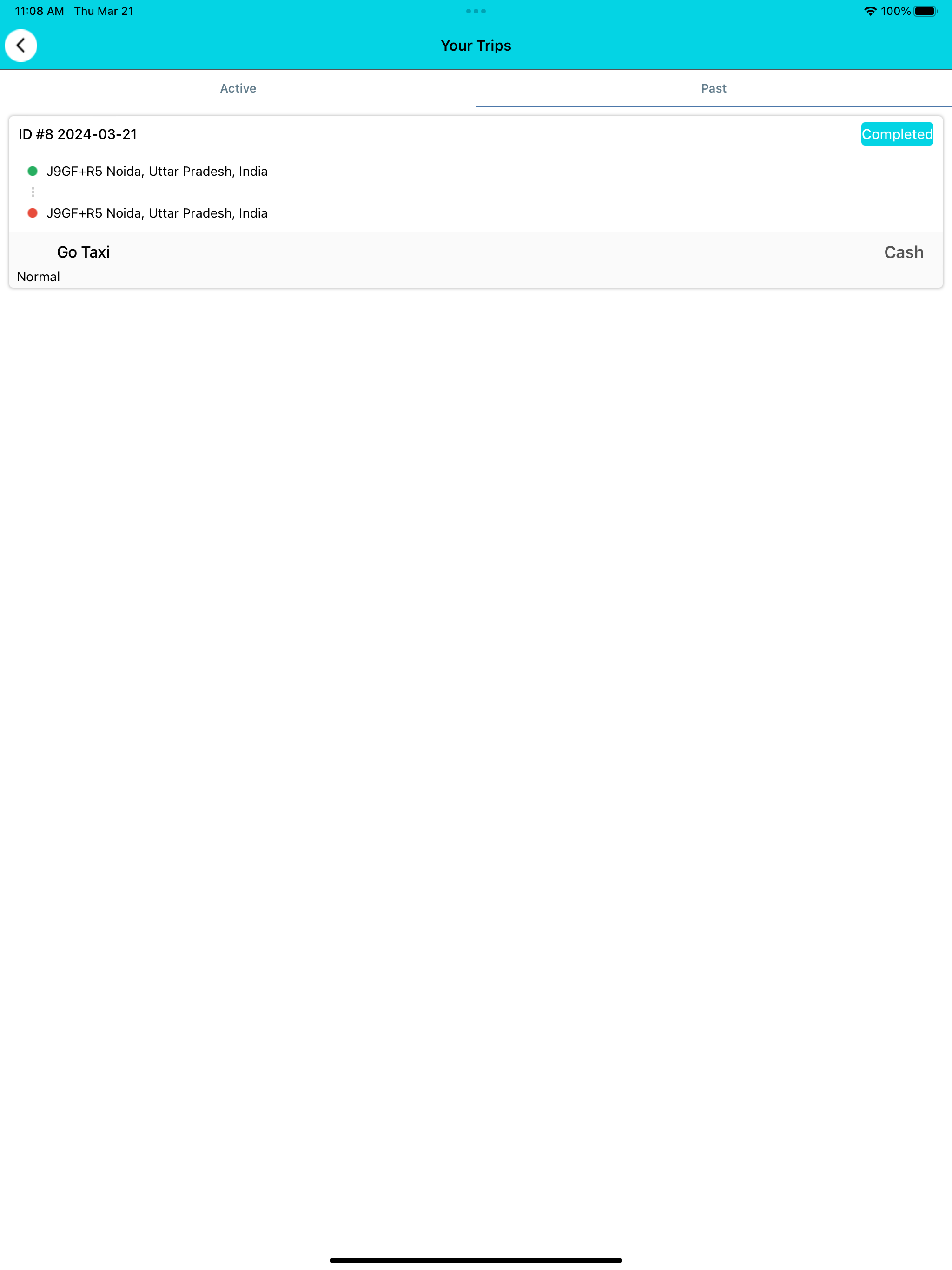 GO User App