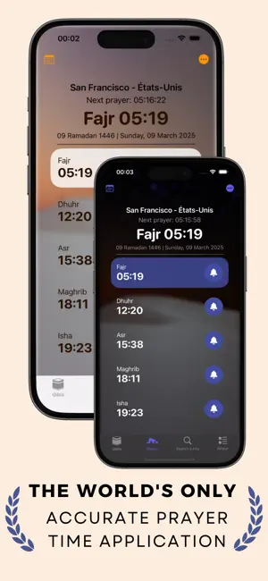 Taqwa Time - Prayer Times iPhone screenshot 1