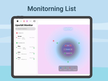UpOrbit iPad screenshot