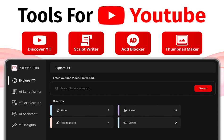 #1. App for YT Studio (macOS) Podle: Ghulam Sarwar