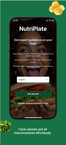 NutriPlate screenshot