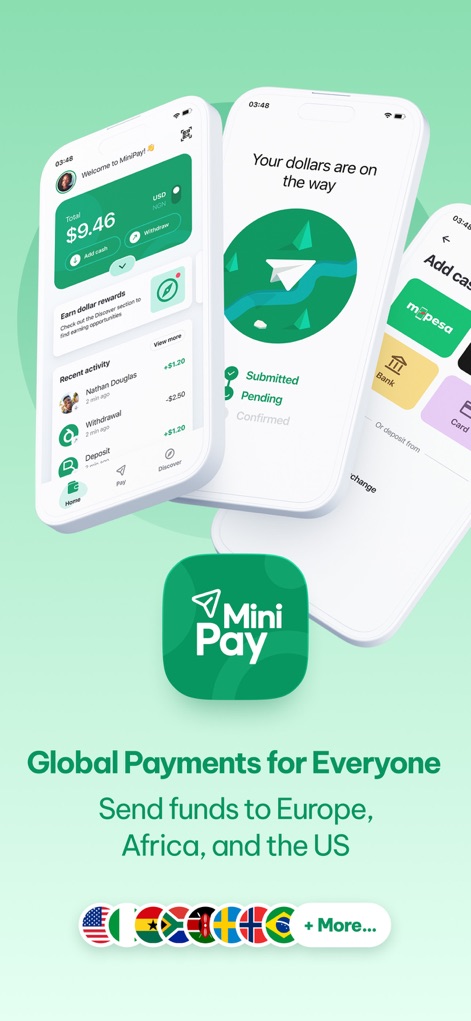 MiniPay: Easy Global Wallet - Finance App | MWM