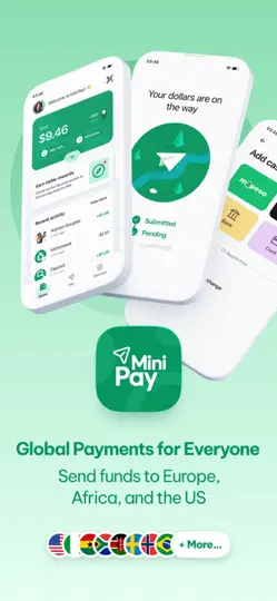 Screenshot von MiniPay: Easy Global Wallet auf dem iPhone 1
