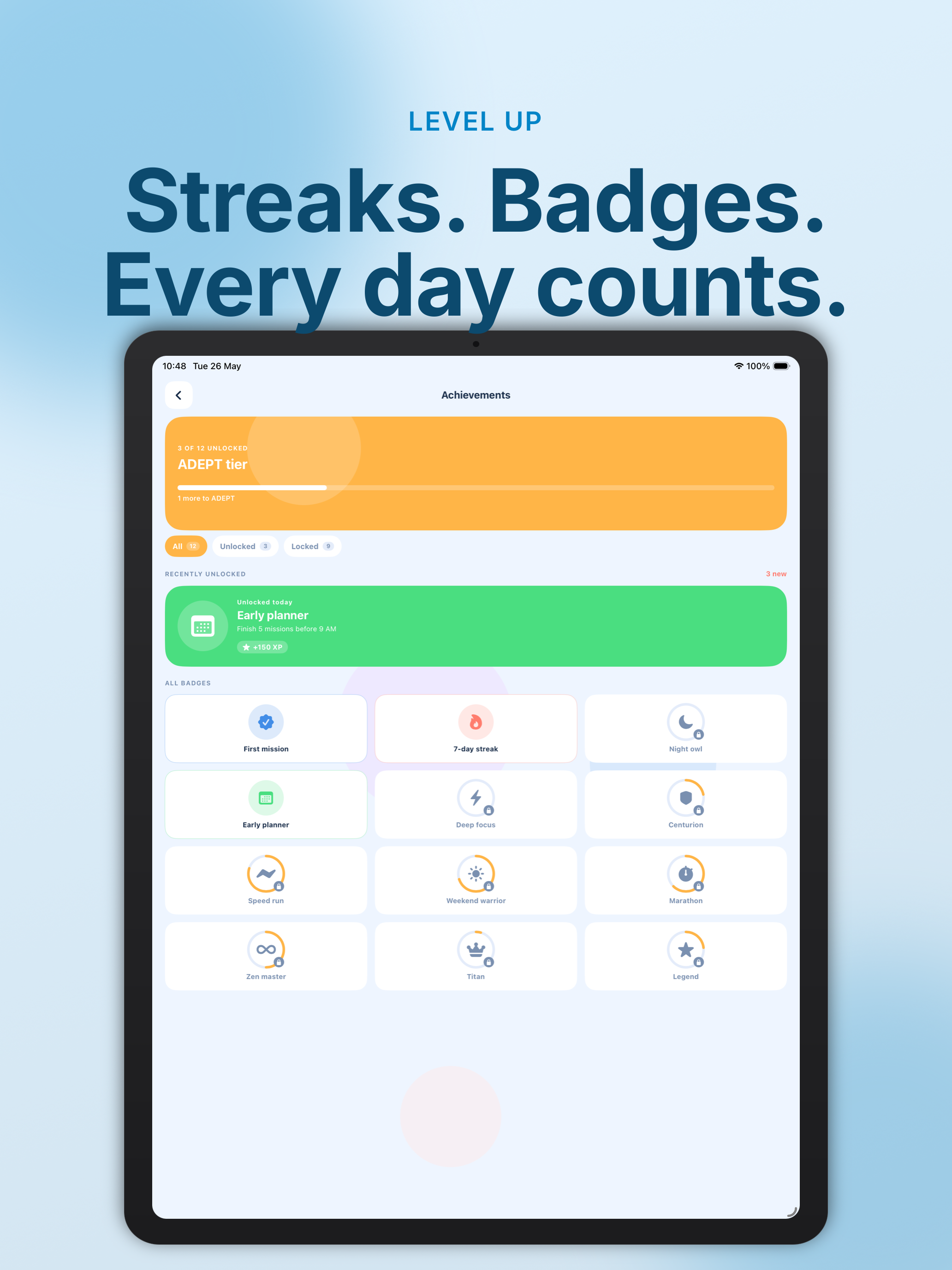 Missions: Daily Task Planner