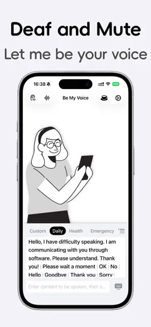 Be My Voice - Voice Assistant screenshot 1
