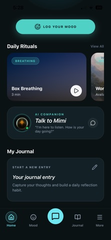 Mentis: AI Mental Wellness screenshot