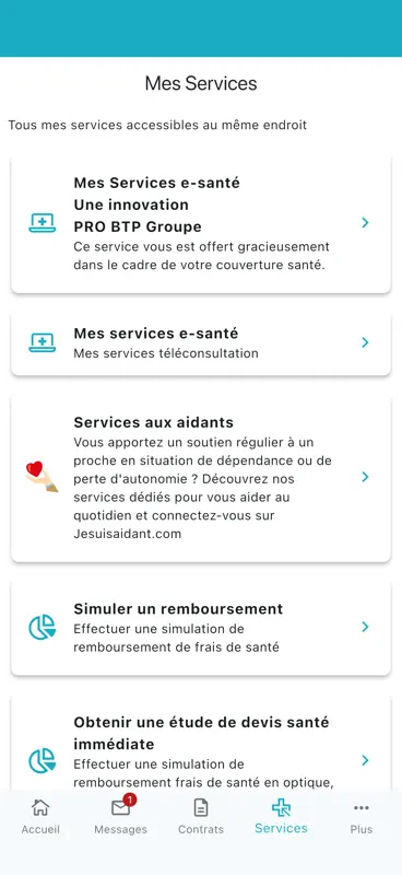 PRO BTP Santé screenshot 4 of 8