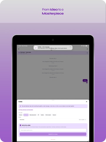 iDiscovr iPad screenshot