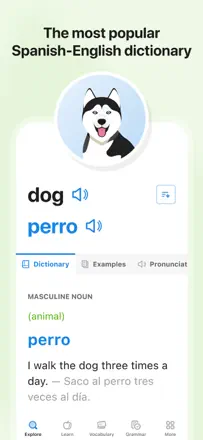 SpanishDictionary.com Learning: Screenshot 1 von 9