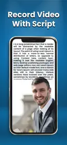 Teleprompter Pro- Script video screenshot #6 for iPhone