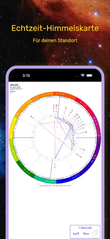 iPhemeris Ephemeriden screenshot 3 of 7