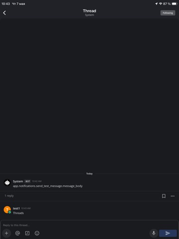 Teambridge Pro iPad screenshot