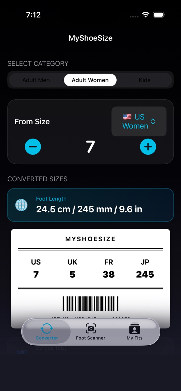 iPhone screenshot