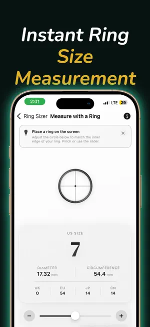 Ring Size Measure - Ring Sizer screenshot 3
