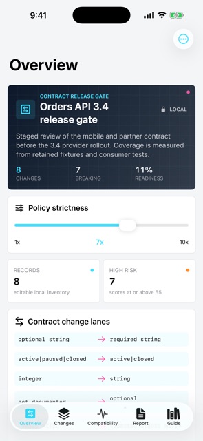Specverge: API Contract screenshot 1
