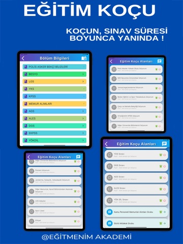 Eğitmenim Akademi iPad screenshot