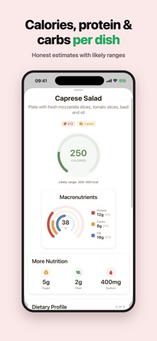 Menu Calories: Dining Tracker Screenshot 4 of 6