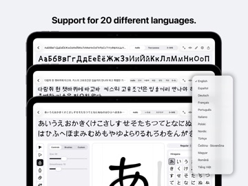 Doodle Fonts iPad screenshot