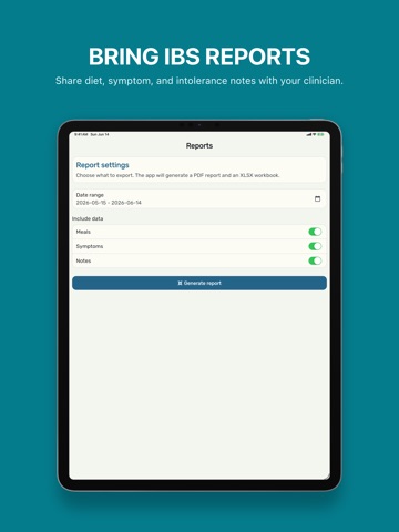 Low FODMAP Diet IBS Bloat Gone iPad screenshot