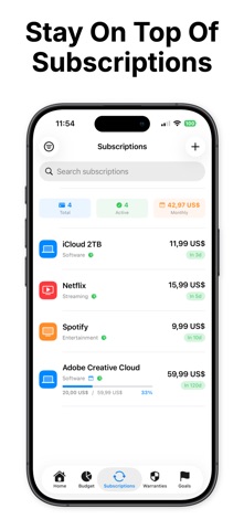 Kpr: Budget, Subs & Warranties screenshot