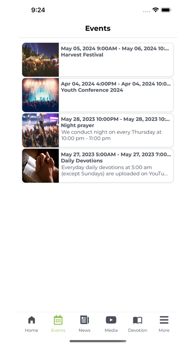 ECI Church App Screenshot 2 - AppWisp.com ECI Church App Screenshot 2 - AppWisp.com