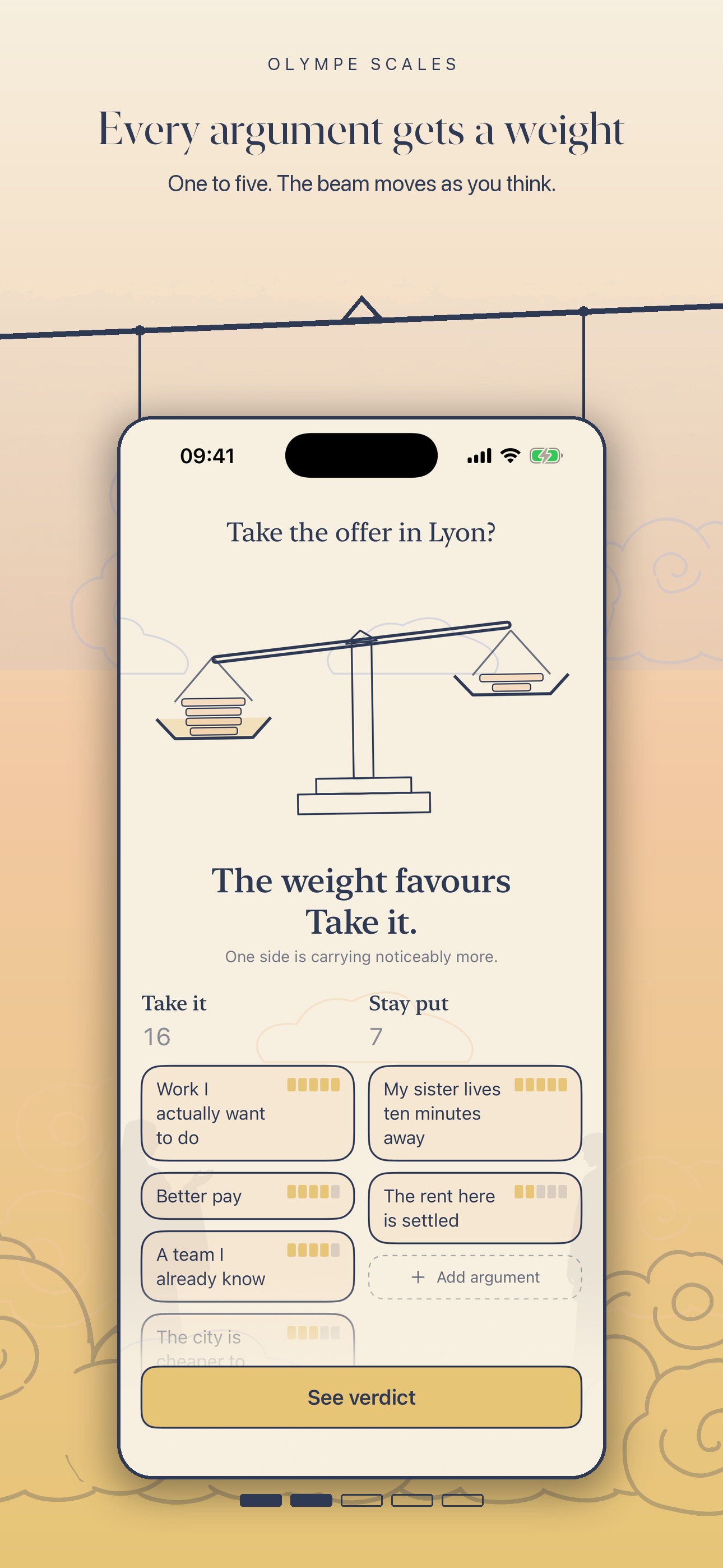 Screenshot 2 of Olympe Scales