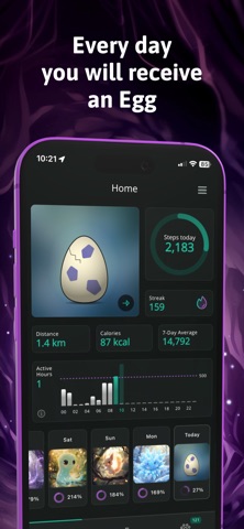 Step Tracker - Steps & Beasts Screenshot 2 of 5