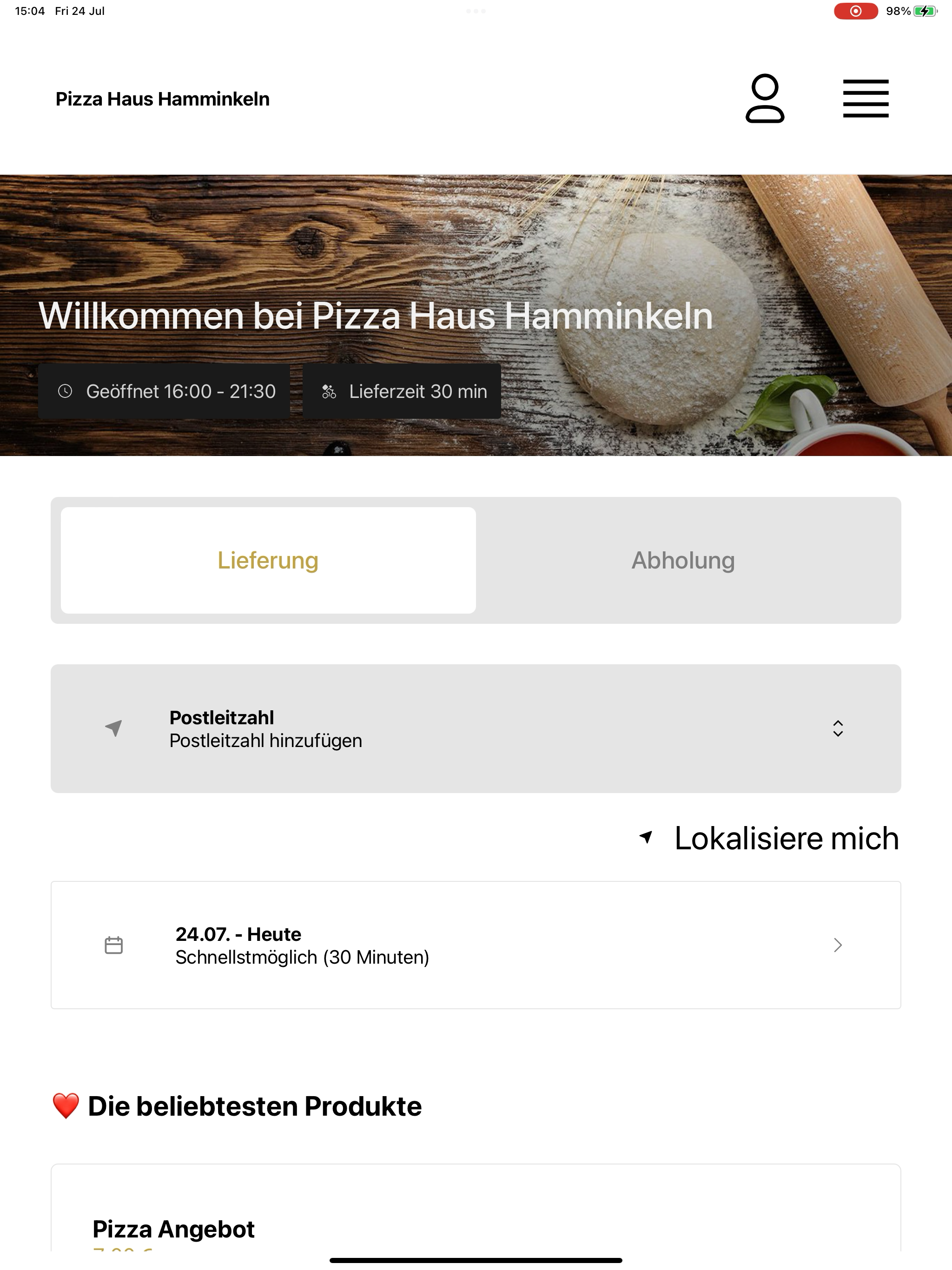 Pizza Haus Hamminkeln screenshot 14