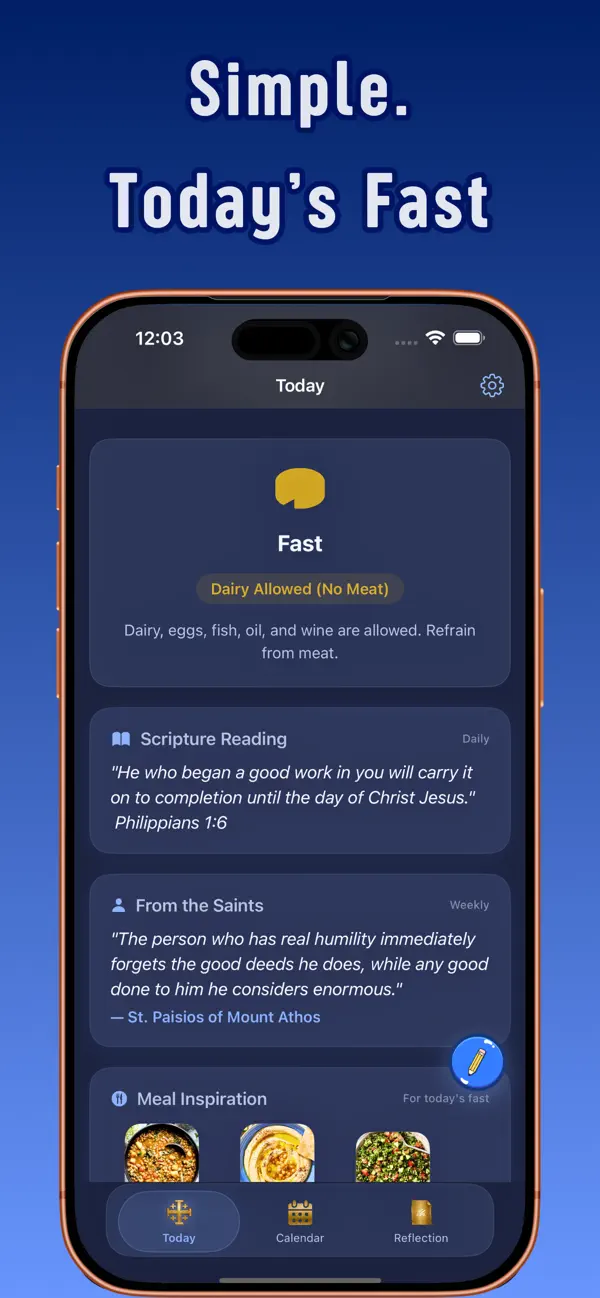 #3. PrayerFast: Fast & Reflect (iOS) Ved: Axiosware LLC