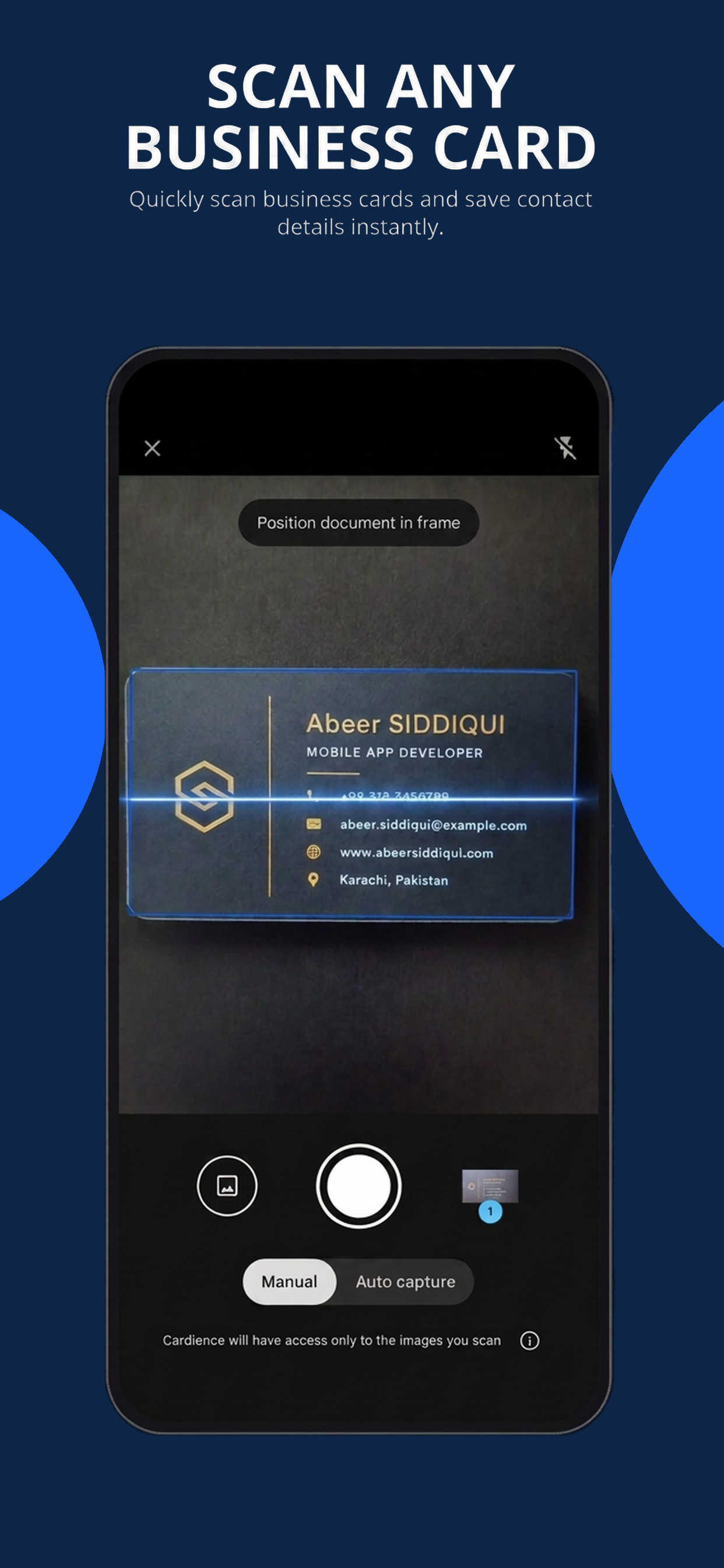 Cardience screenshot 4