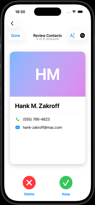 Stale Contacts Cleaner Screenshot 2 of 5