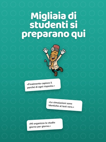 Test Medicina Semestre Filtro iPad screenshot