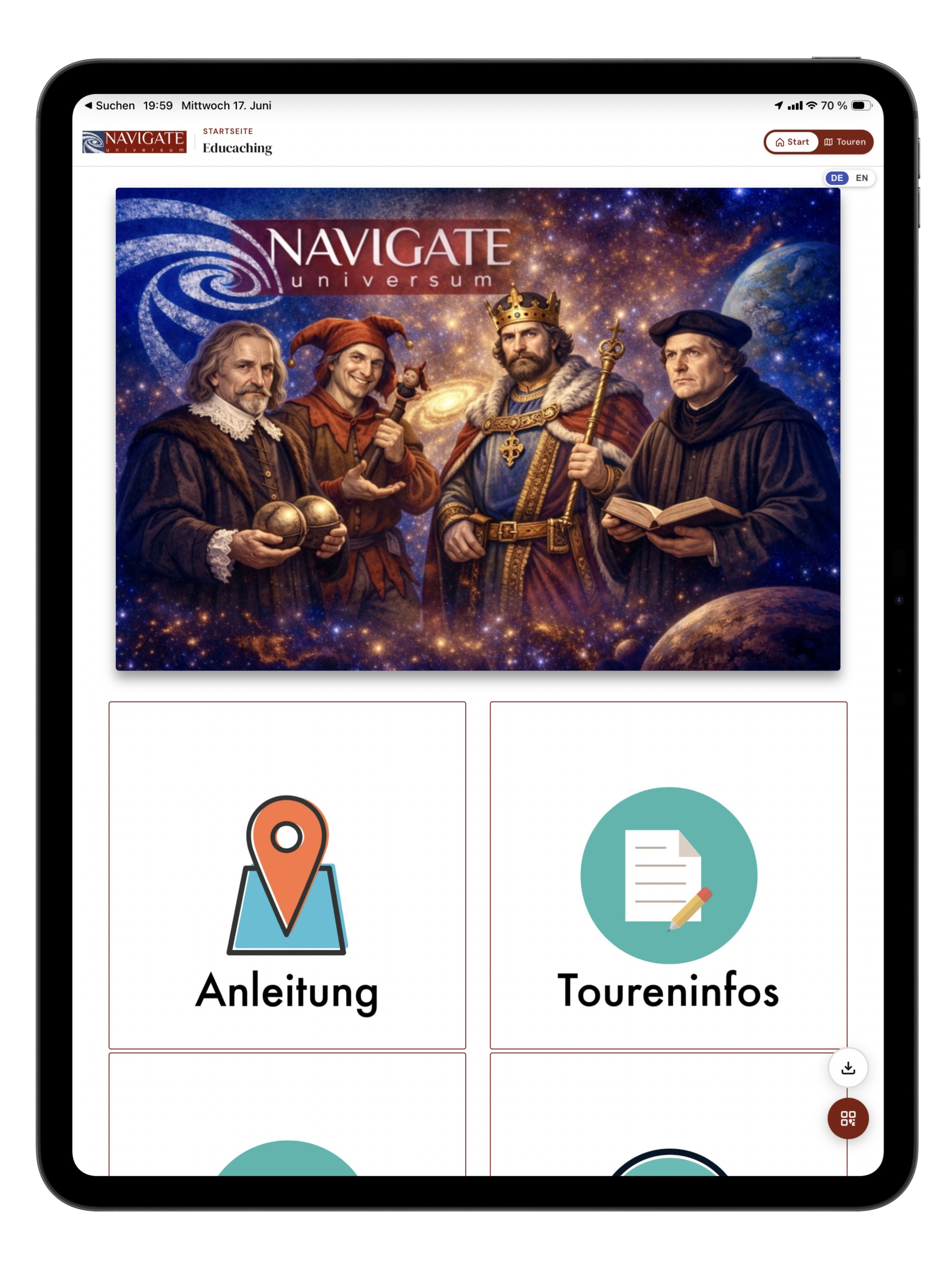 Educaching Geschichte screenshot 7