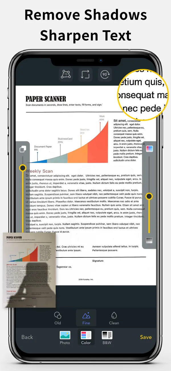 Screenshot #3 pour Scanner App Pro: Scan Edit PDF