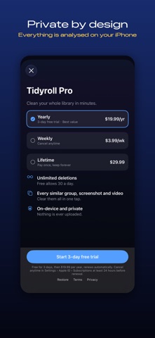 Tidyroll: Photo Cleaner screenshot 4