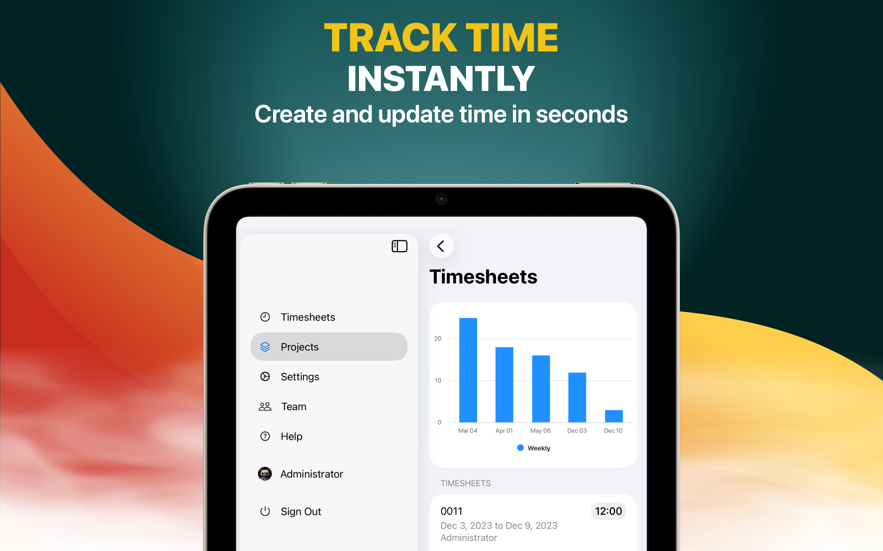 Timesheet Manager Pro screenshot 14