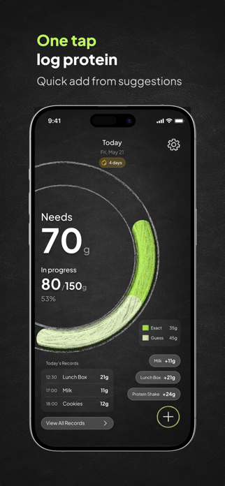 ProteinMeter: Protein Tracker Screenshot 2 of 5