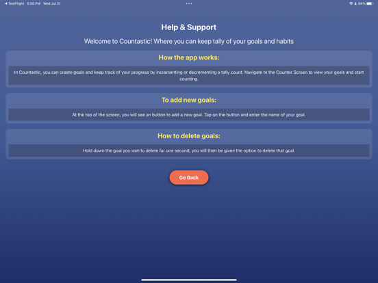 Screenshot #6 pour Countastic - Count Daily Goals